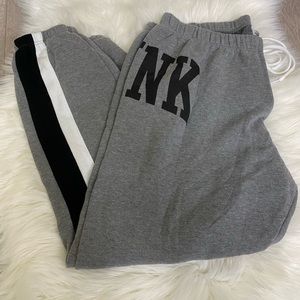 Pink brand Grey sweat pants